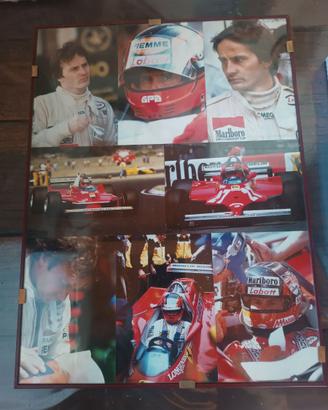Collage di Gilles Villeneuve.