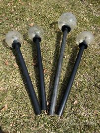 Lampioni per luci esterne