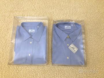 Coppia di Camicie azzurre (misure in descrizione)