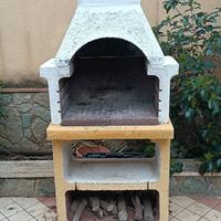 Barbecue in muratura