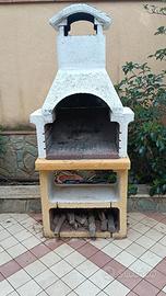 Barbecue in muratura