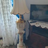 lampada con colonna