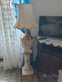 lampada con colonna