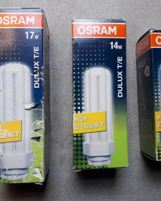 LOTTO 3 LAMPADE OSRAM DULUX T/E VARI W