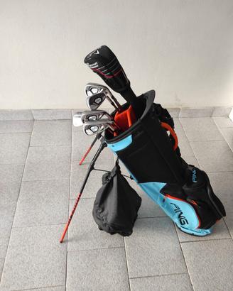 Set  9 mazze da golf adatto principianti.