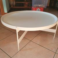 pianca abaco tavolino bianco cm 76×30