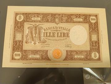 1000LIRE BARBETTI GRANDE M LUOGOTENENZA 08/01/1946