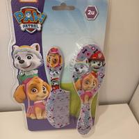 set spazzola e pettine paw patrol lilla 