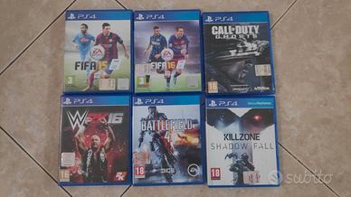 Giochi PS4 funzionanti - prezzi in descrizione