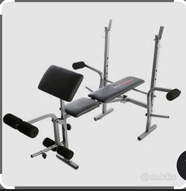 Panca palestra Weider 235 – regolabile, ottime con