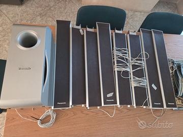 Panasonic altoparlanti tower + Subwoofer