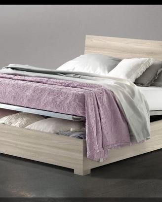 Letto matrimoniale contenitore