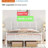 LETTO MATRIMONIALE