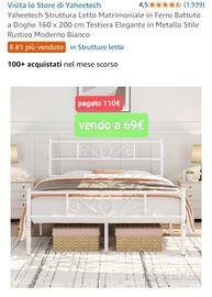 LETTO MATRIMONIALE