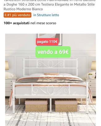 LETTO MATRIMONIALE