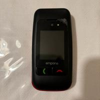 Cellulare Emporia One nero/rosso