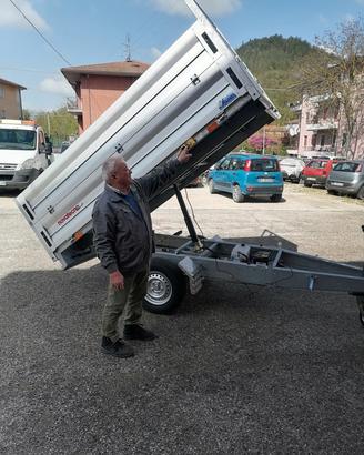 Rimorchio nuovo MT RIBALTABILE POSTERIORE MONOLATE