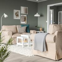 EKTORP Divano a 2 posti, beige chiaro

