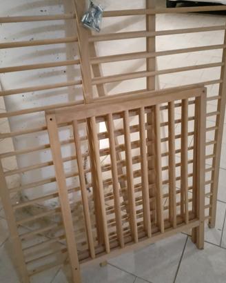 lettino Ikea legno