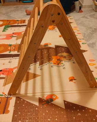 triangolo di pickler in legno 