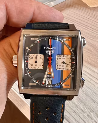 Orologio Tag Heuer Monaco Gulf cal 11