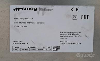 Smeg SI5642D piastra a induzione