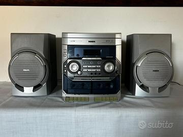 Impianto Stereo Philips Anni 2000 (CD, Cassette) -