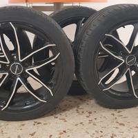 CERCHI 19 ORIGINALI AUDI  Q3 E PNEU  A3 A4 VW GOLF