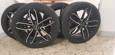 CERCHI 19 ORIGINALI AUDI  Q3 E PNEU  A3 A4 VW GOLF