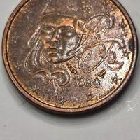  moneta da un centesimo del 1999