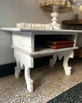 Tavolino antico Shabby Chic