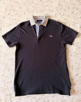 Polo ragazzo Harmont & Blaine 14 anni blu con logo