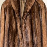 PELLICCIA DI VISONE MASCHIO VINTAGE ANNI 80