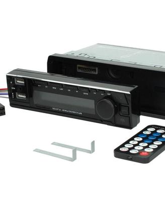 AUTORADIO BLUETOOTH 1 DIN FRONTALINO ESTRAIBILE