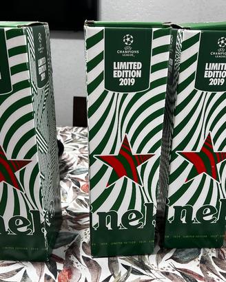 3 bottiglie Heineken Champions League 2019