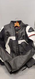 giacca moto in pelle alpinestars 