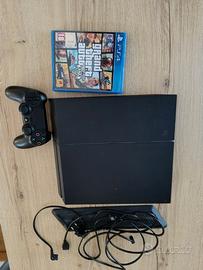 Playstation 4 500 GB con controller+ GTA V