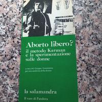Aborto libero? il metodo Karman La Salamandra 1976