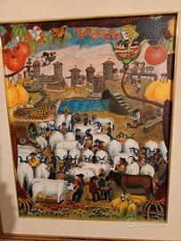 olio su tela 40x50 Francesco Galeotti