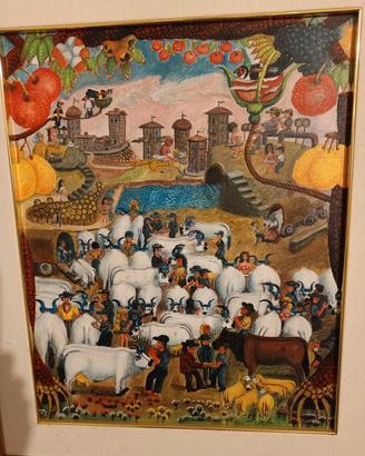 olio su tela 40x50 Francesco Galeotti