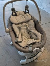 Sdraietta elettrica neonato con dondolo