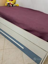 letto 2 letti estraibili 
