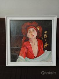 Quadro dipinto a olio su tela 