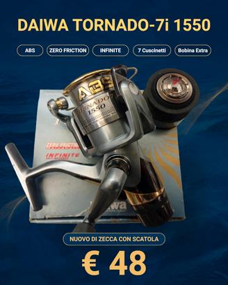 mulinello Daiwa Tornado -7i-1550