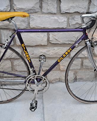 Bicicletta Gilardi da uomo color viola