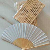 50 ventagli per matrimoni wedding bianchi