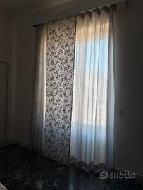 tenda d'arredo con doppio binario