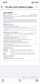Magazziniere mulettista confezionamento indutriale