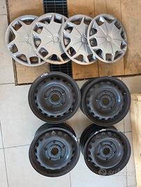 Cerchi ford transit 16 e coppiglie originali