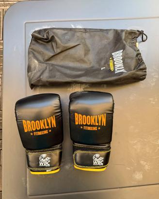 Guanti boxe Brooklyn Fitboxing  taglia L + sacca